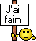 J ai faim :faim